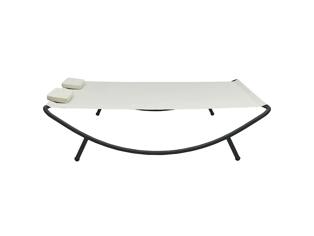 Bain de soleil d'extérieur Tissu Crème SEF64190