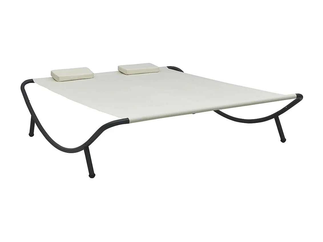 Bain de soleil d'extérieur Tissu Crème SEF64190