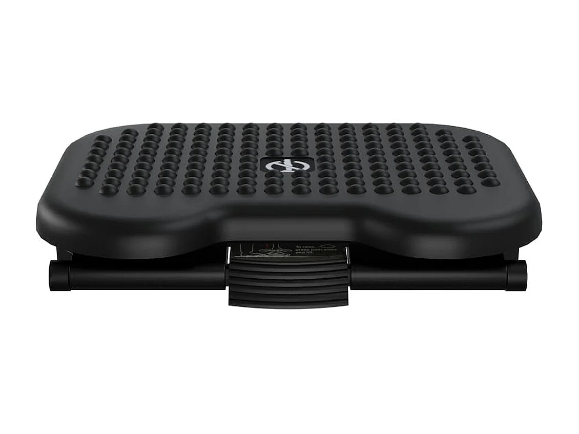 Repose-pieds Noir 46x34,5x11 cm LQF27884