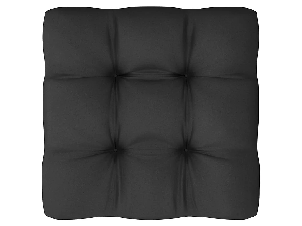 2 pcs Canapés de jardin avec coussins Bois de pin solide LQF67881