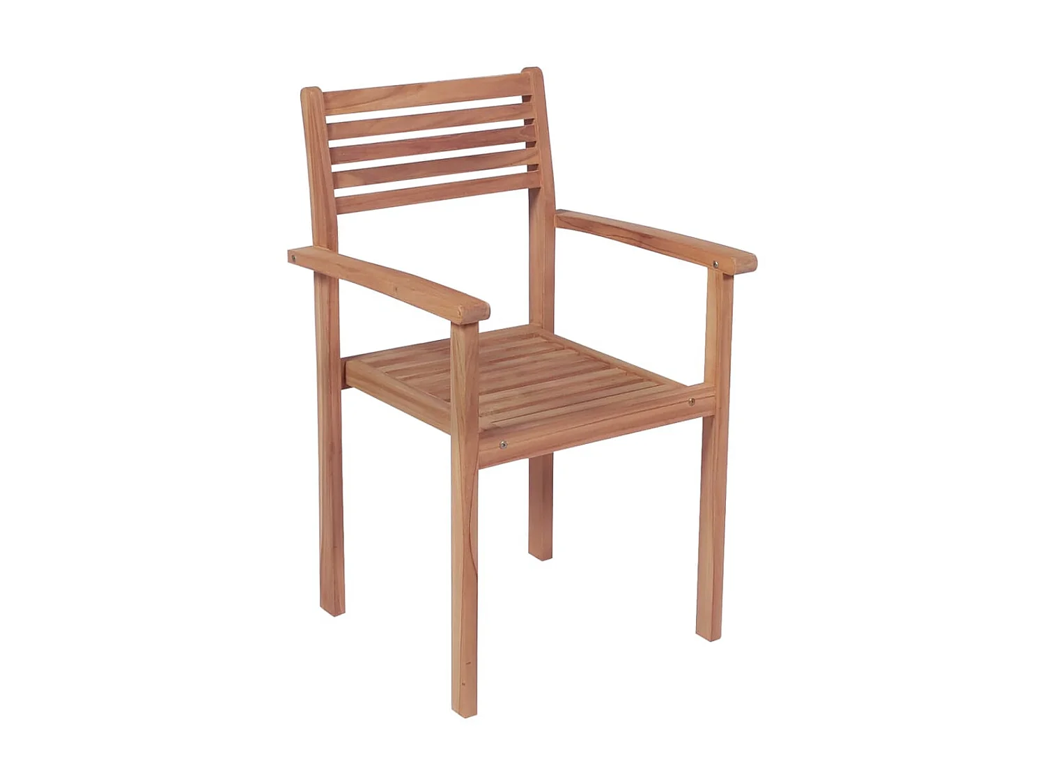 Tuinstoelen 2 st met rode kussens massief teakhout NL19391