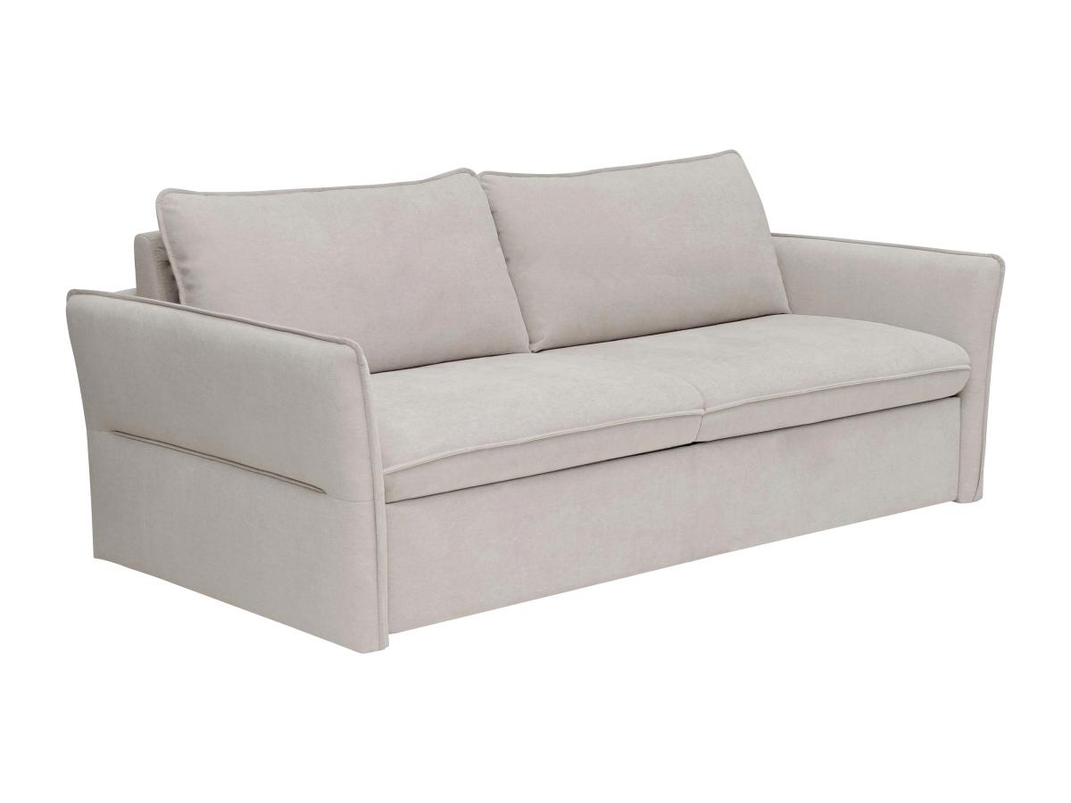 Schlafsofa mit Matratze 4-Sitzer - Stoff - Beige - Liegefläche 160 cm - CEL günstig online kaufen