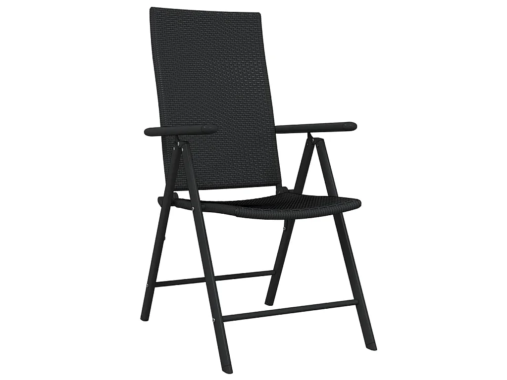 Ensemble à manger de jardin 5 pcs Noir GFDF44859