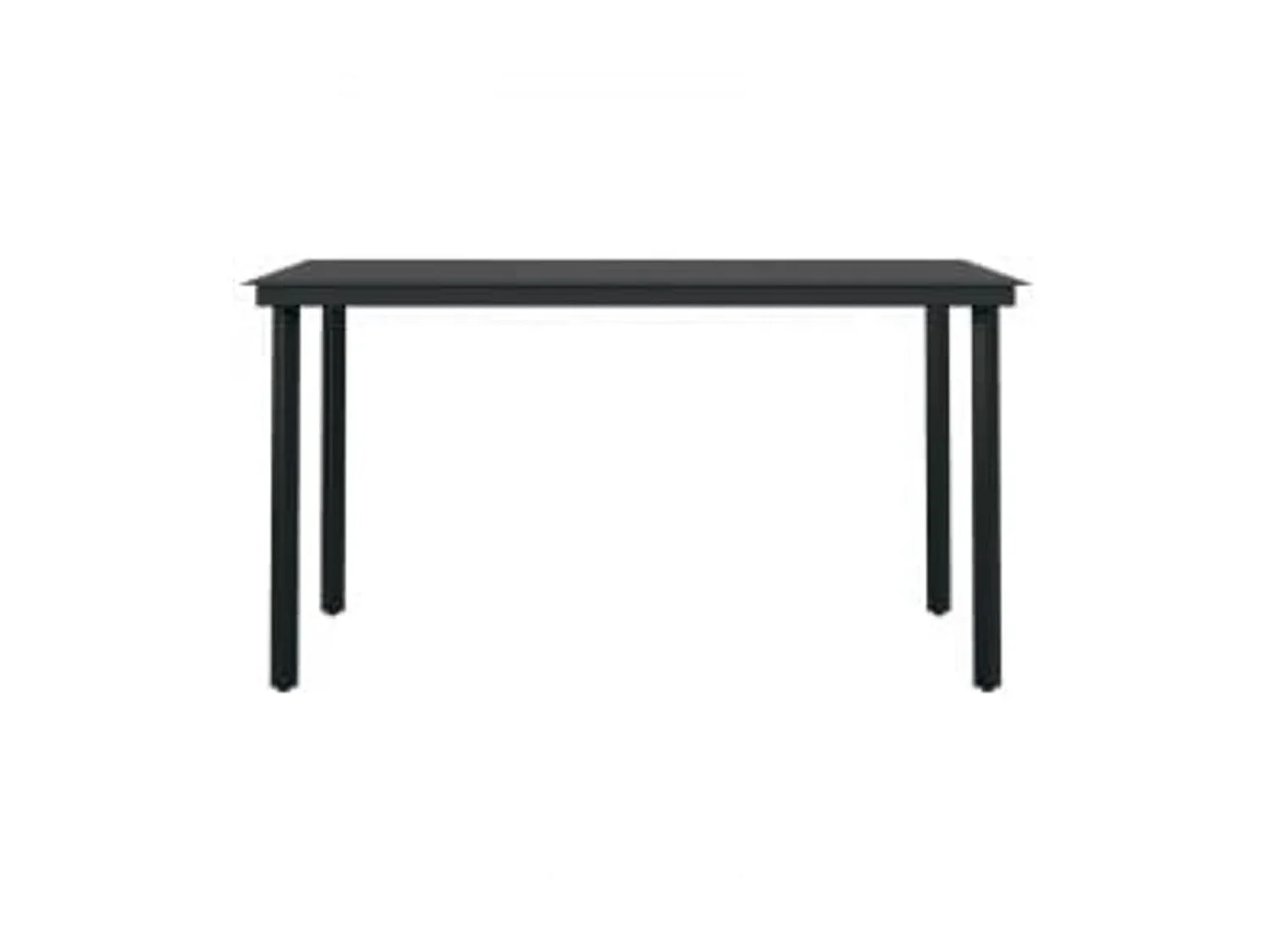 5-tlg. Garten-Essgruppe,Gartensitzgruppe mit Kissen Grau und Schwarz -gkd44064