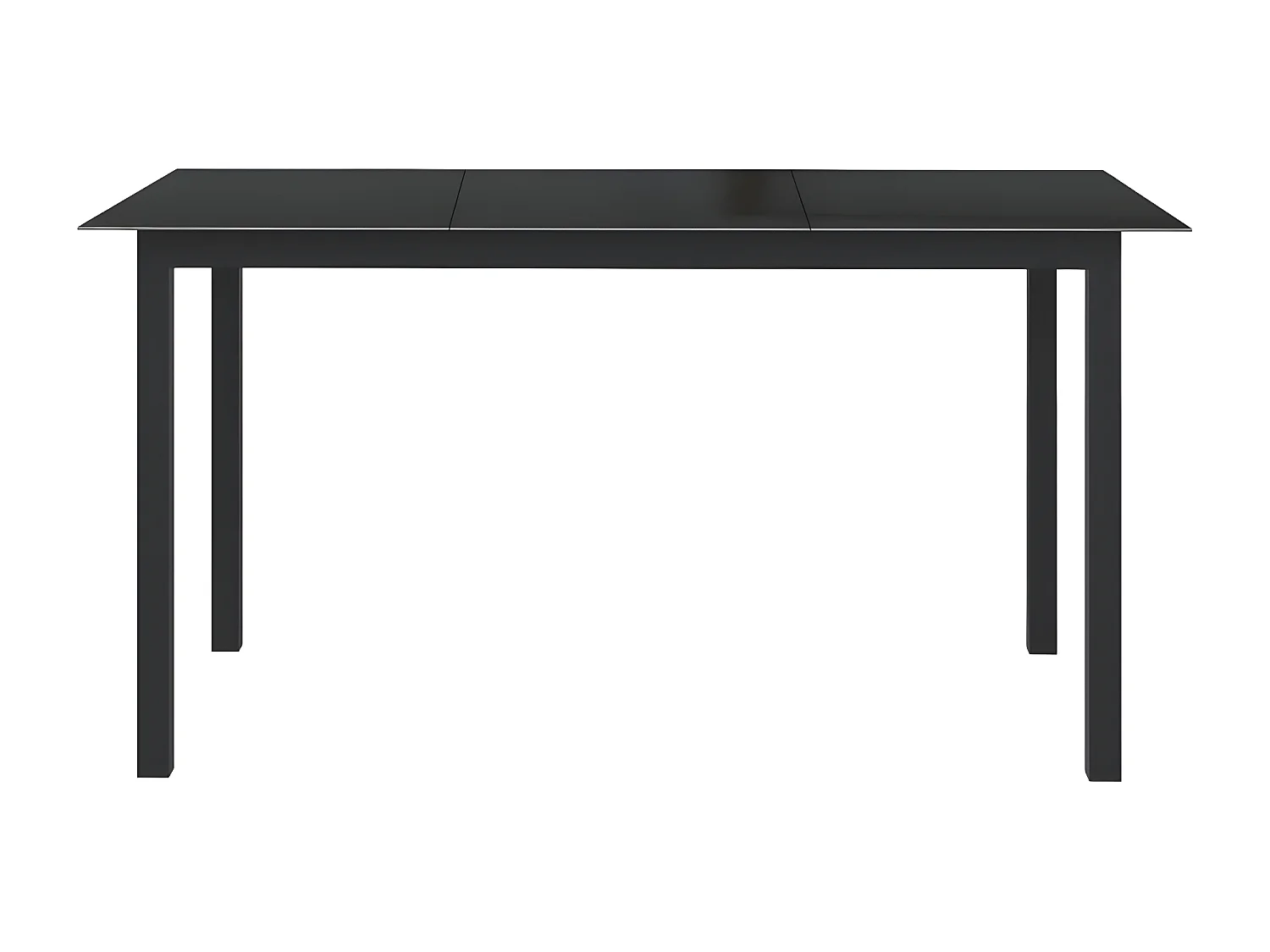 Ensemble de salle à manger de jardin 7 pcs Aluminium Anthracite BE31163