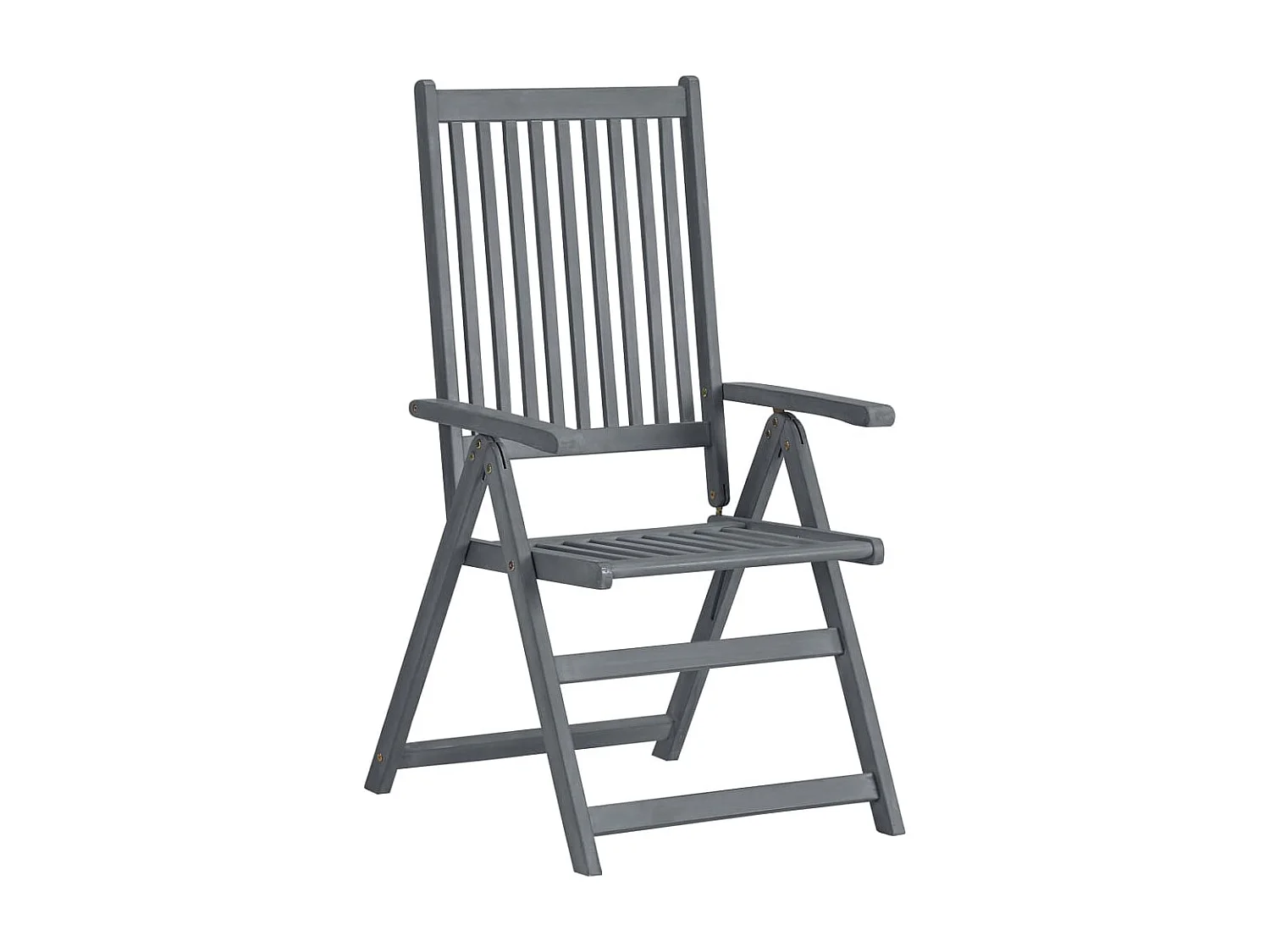 Salle à manger de jardin 7 pcs en Bois d'acacia solide Gris GFDF44744