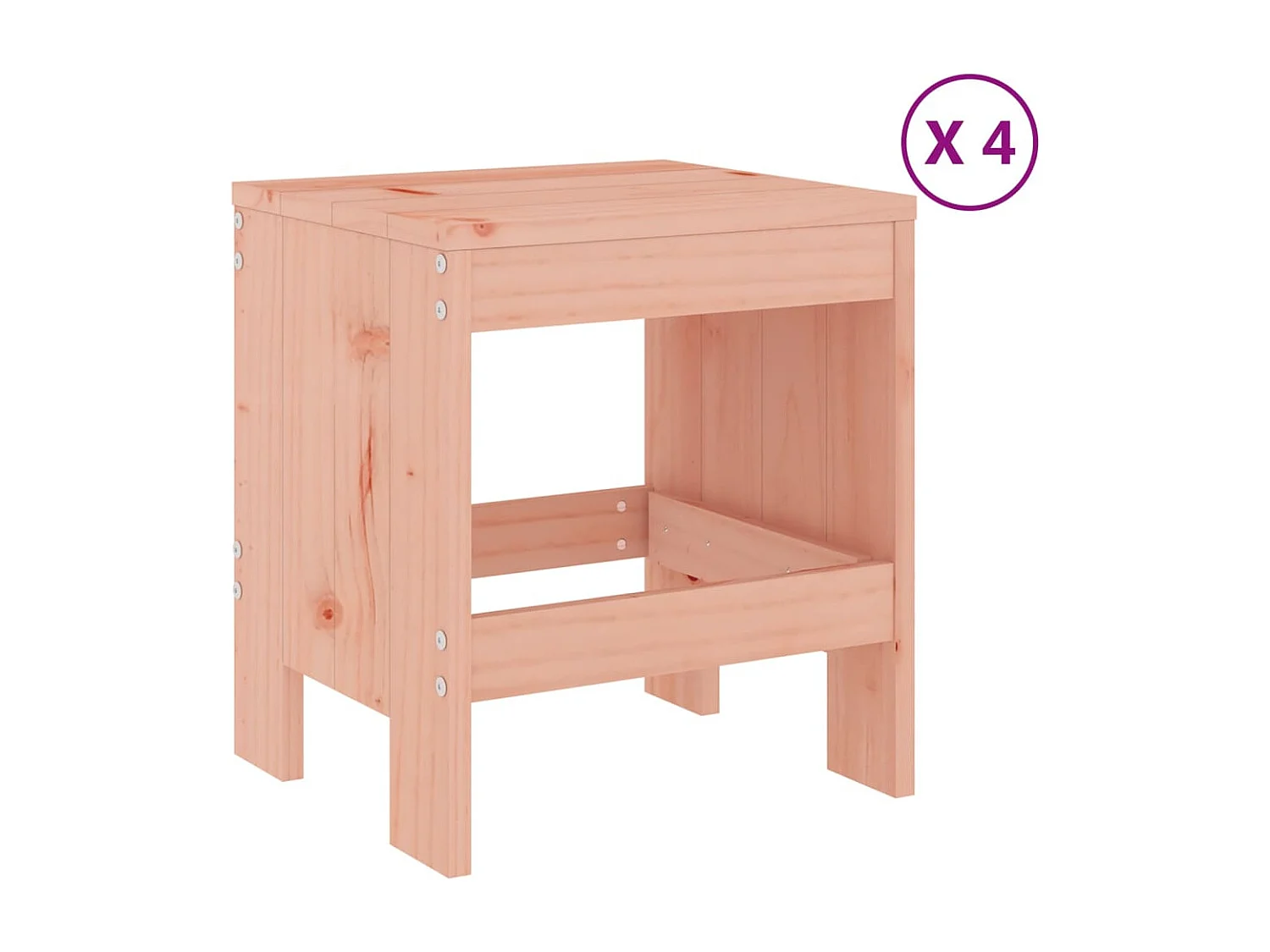 Ensemble à manger de jardin 5pcs bois massif Douglas BE71100