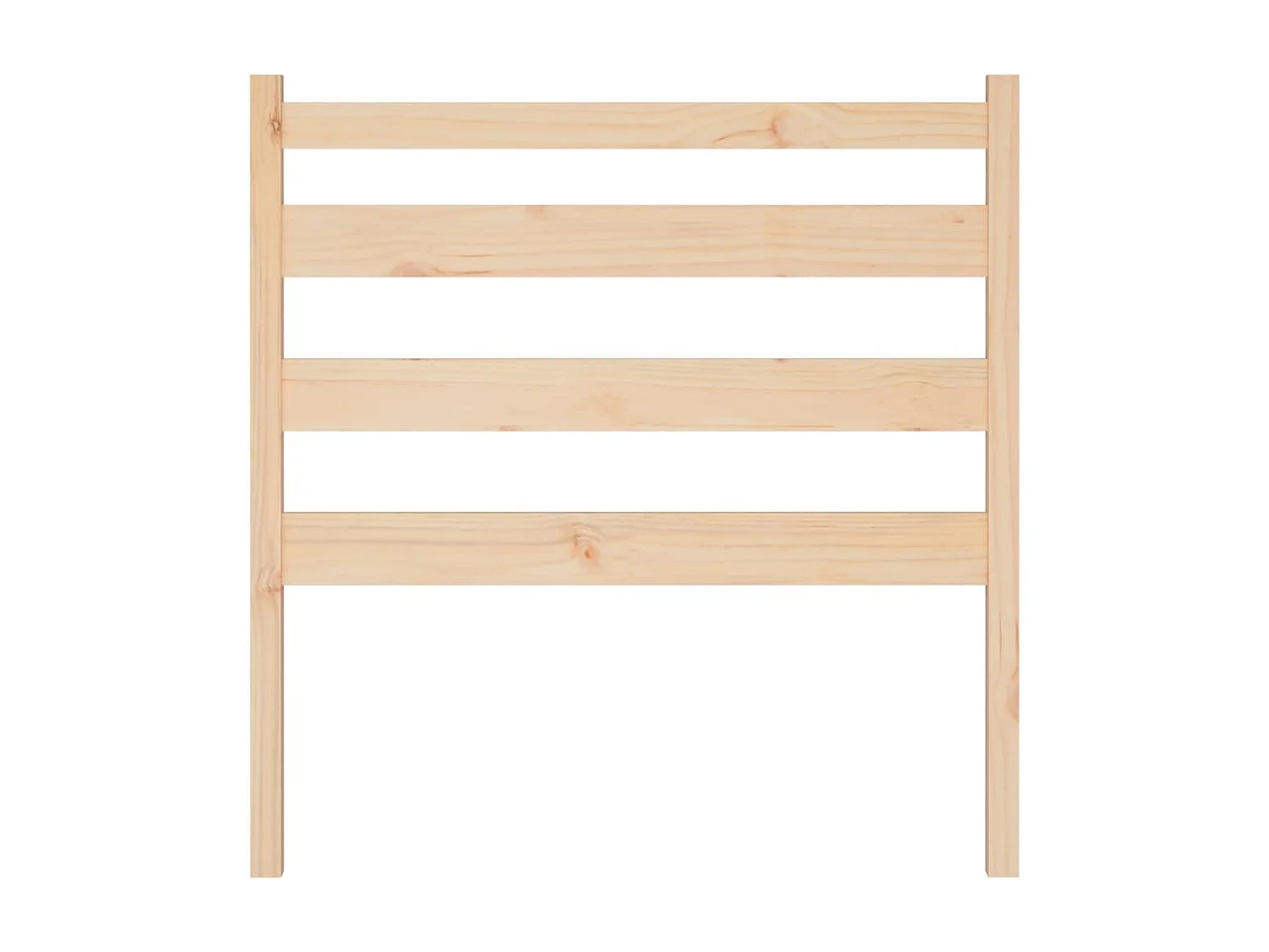 Tête de lit 81x4x100 cm Bois massif de pin