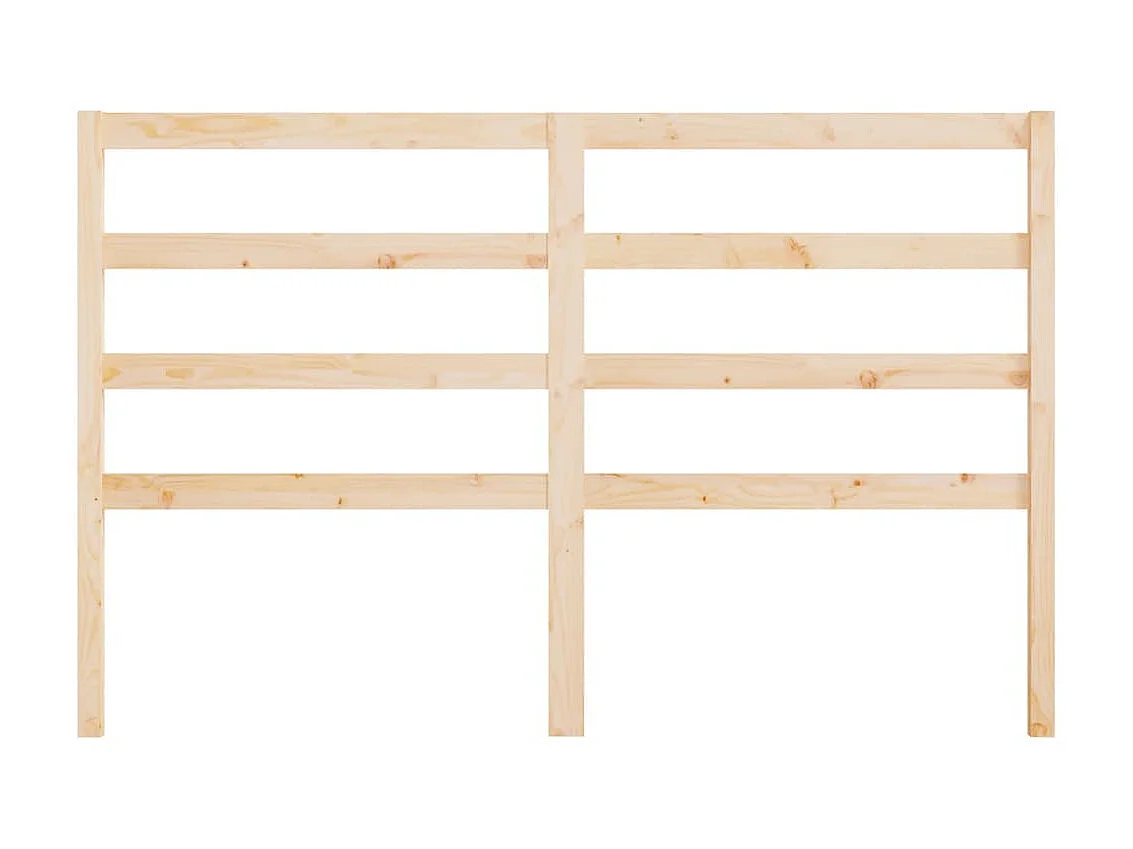 Kopfteil 126x4x100 cm Massives Kiefernholz