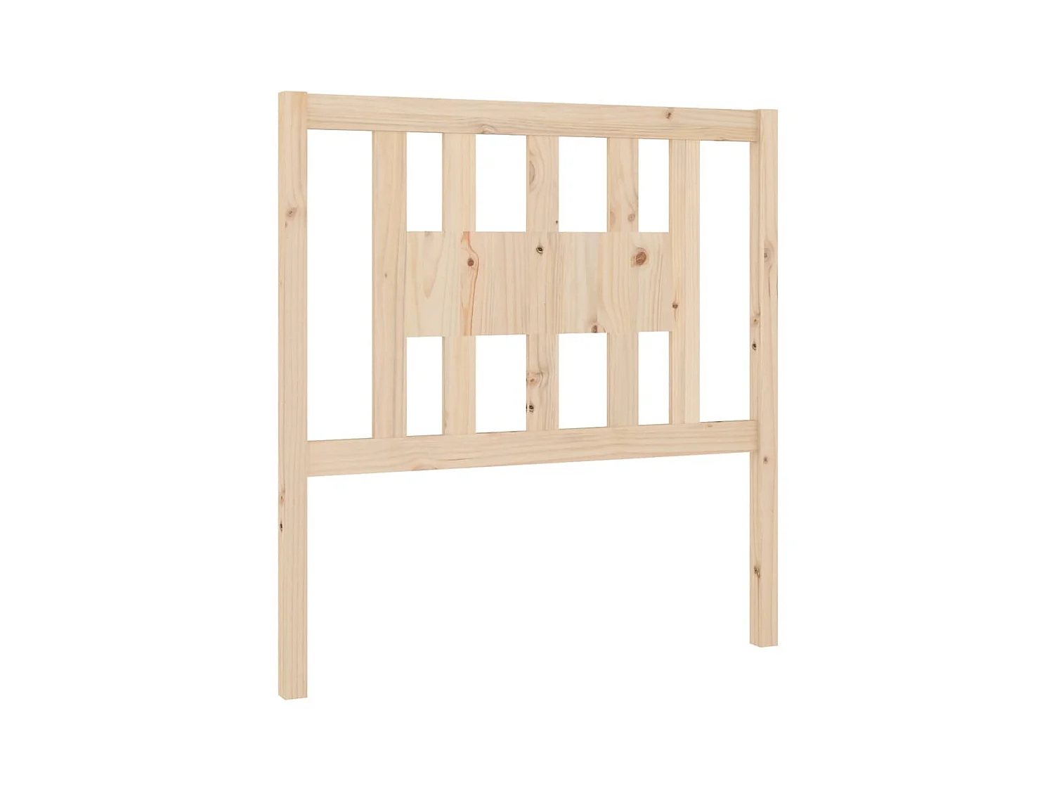 Kopfteil 96x4x100 cm Massives Kiefernholz