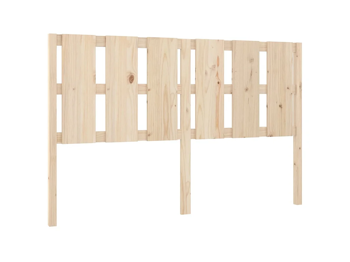 Tête de lit 155,5x4x100 cm Bois massif de pin