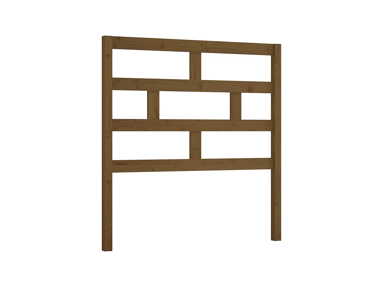 Tête de lit Marron miel 96x4x100 cm Bois massif de pin
