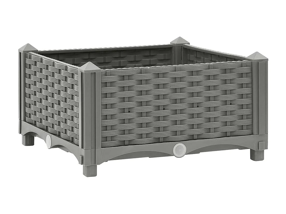 Letto rialzato 40x40x23 cm Polipropilene