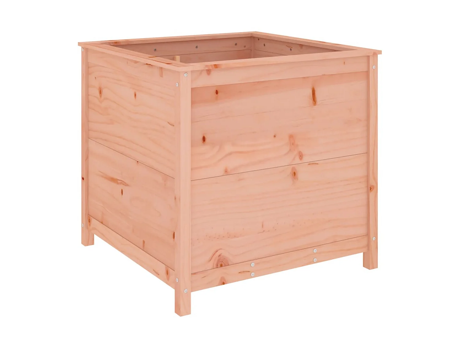 Jardinière 82,5x82,5x78 cm bois massif douglas