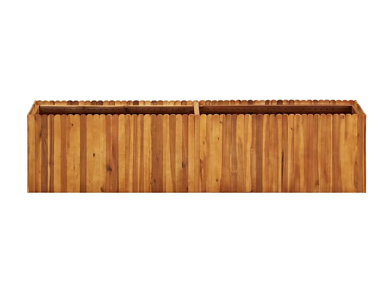 Lit surélevé de jardin 200x30x50 cm Bois massif d'acacia