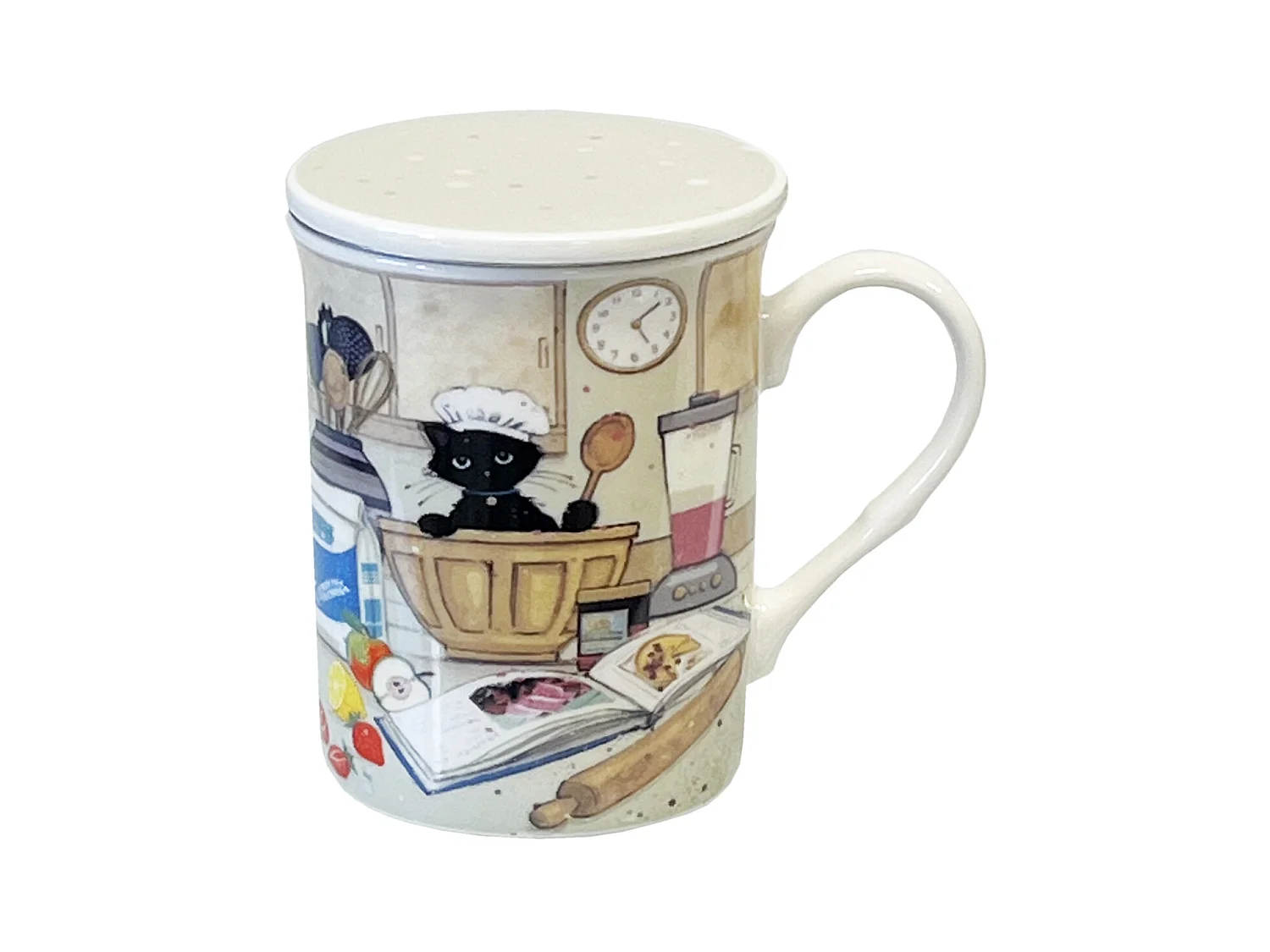 Tisanière chaton patissier avec infuseur