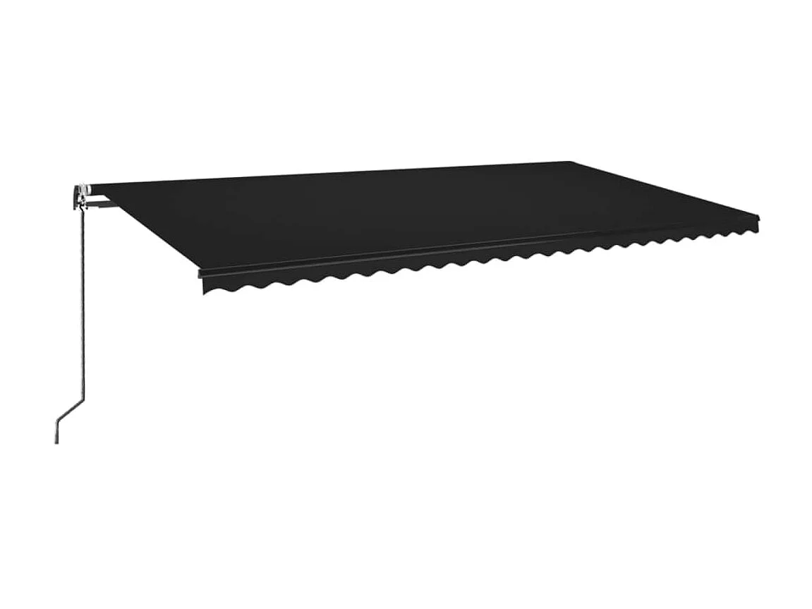 Toldo retráctil automático 600x350 Antracita