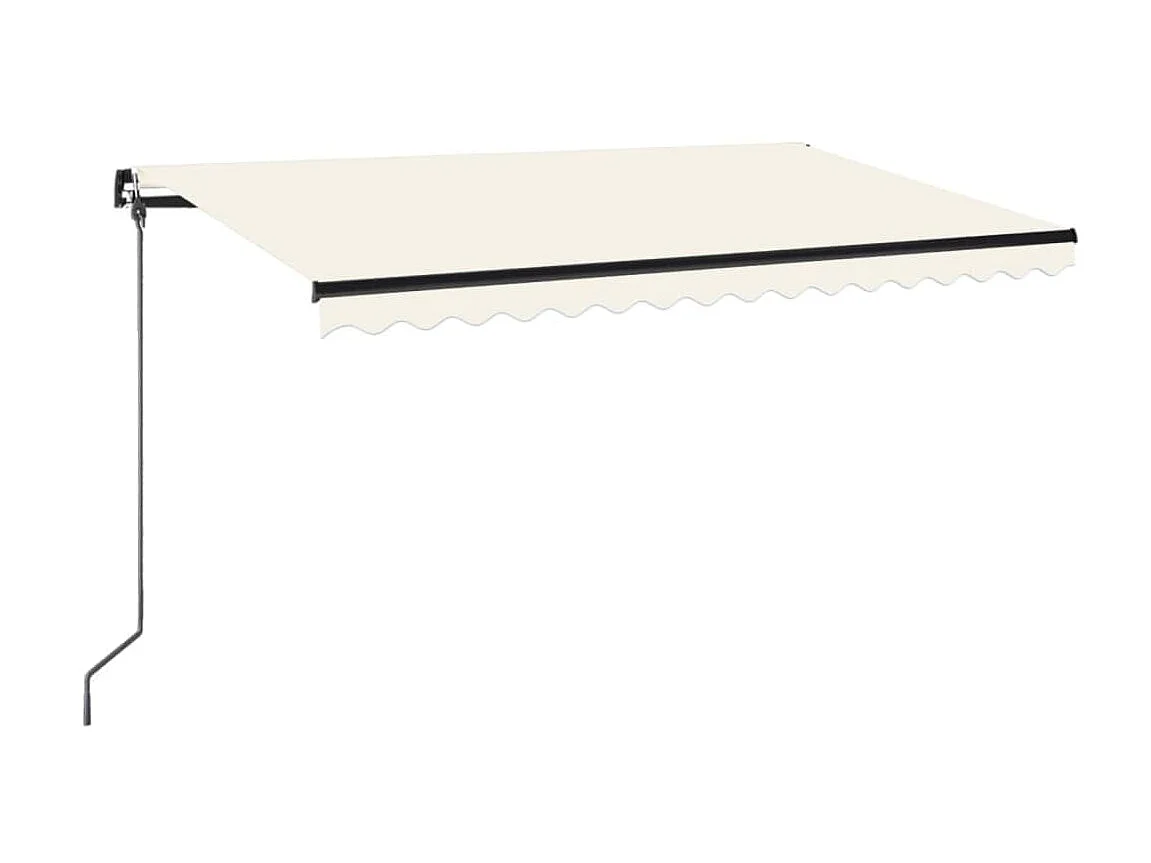 Auventanuel rétractable 400x350 Crème