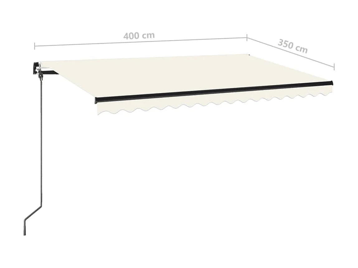 Tenda Retrattile 400x350 Crema