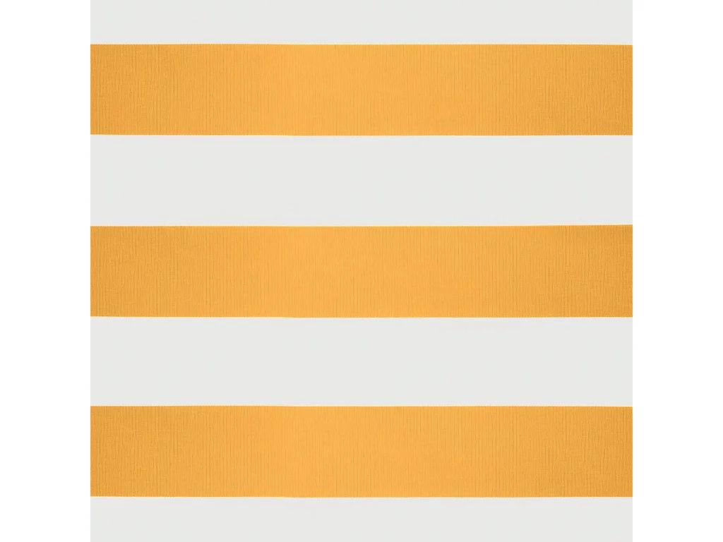 Toldo retrátil automático amarelo e branco 4,5x3