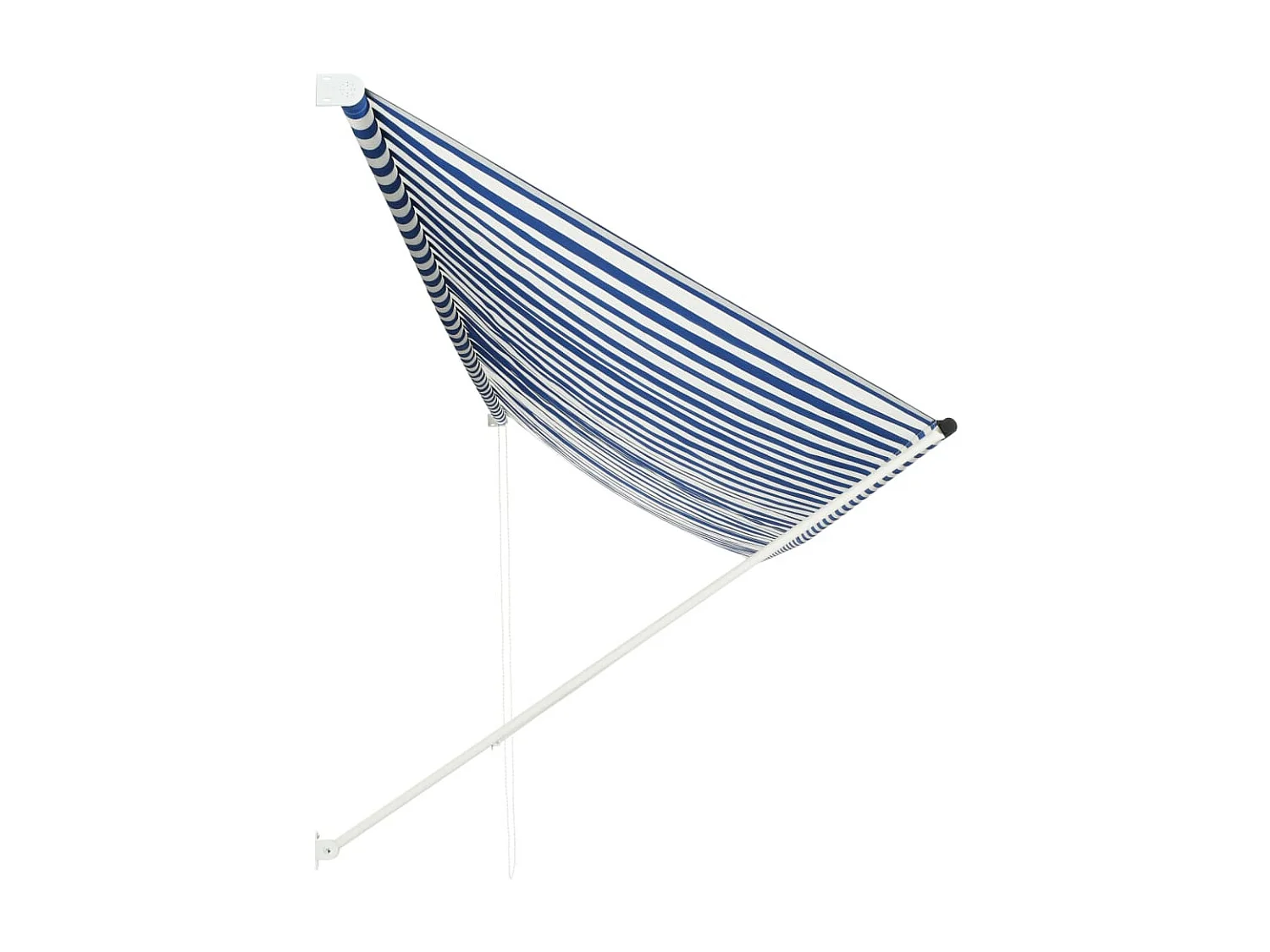 Toldo retrátil 400x150 Azul e branco