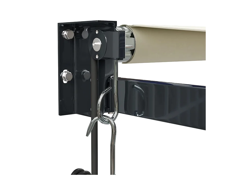 Auvent rétractable automatique crème 3x2,5