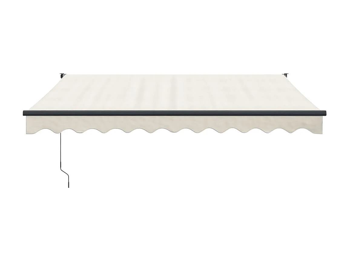 Auvent rétractable automatique crème 3x2,5
