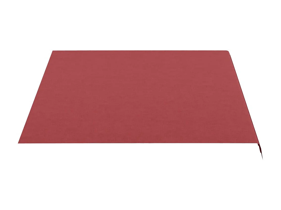 Tissu de remplacement pour auvent Bordeaux rouge 4x3