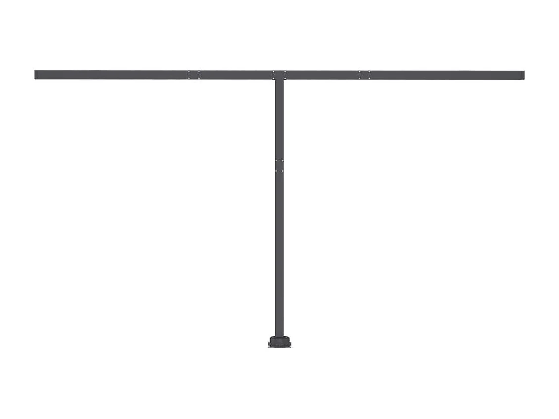 Toldo automático a pé 400x300 Azul e branco