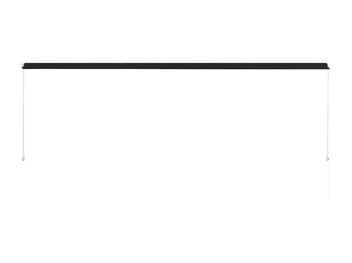 Einziehbare Markise 400x150 Anthrazit