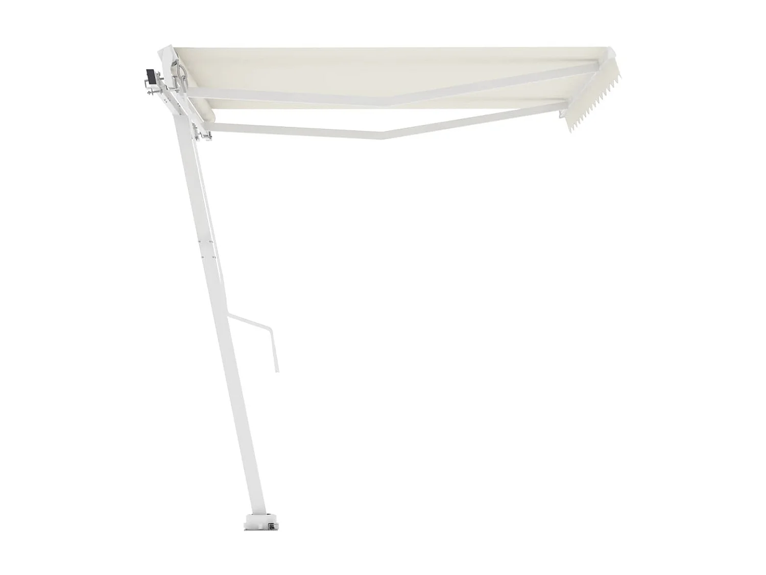 Einziehbare Markise zu Fuß 300x250 Creme