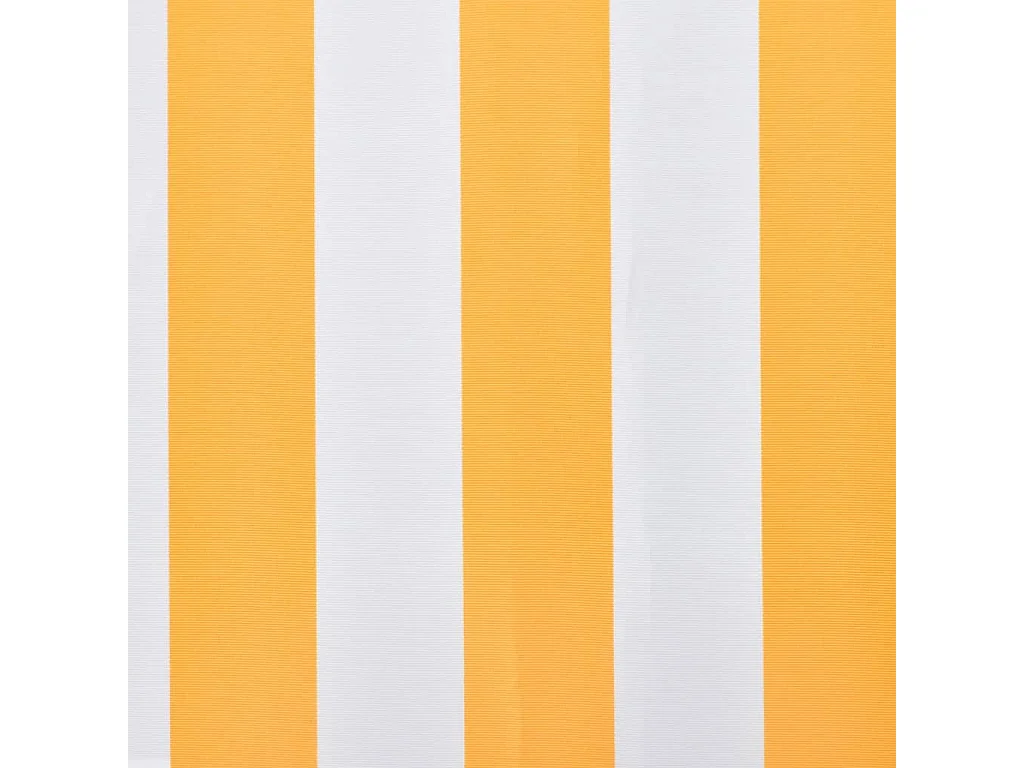 Toile d'auvent Orange et blanc 450x300