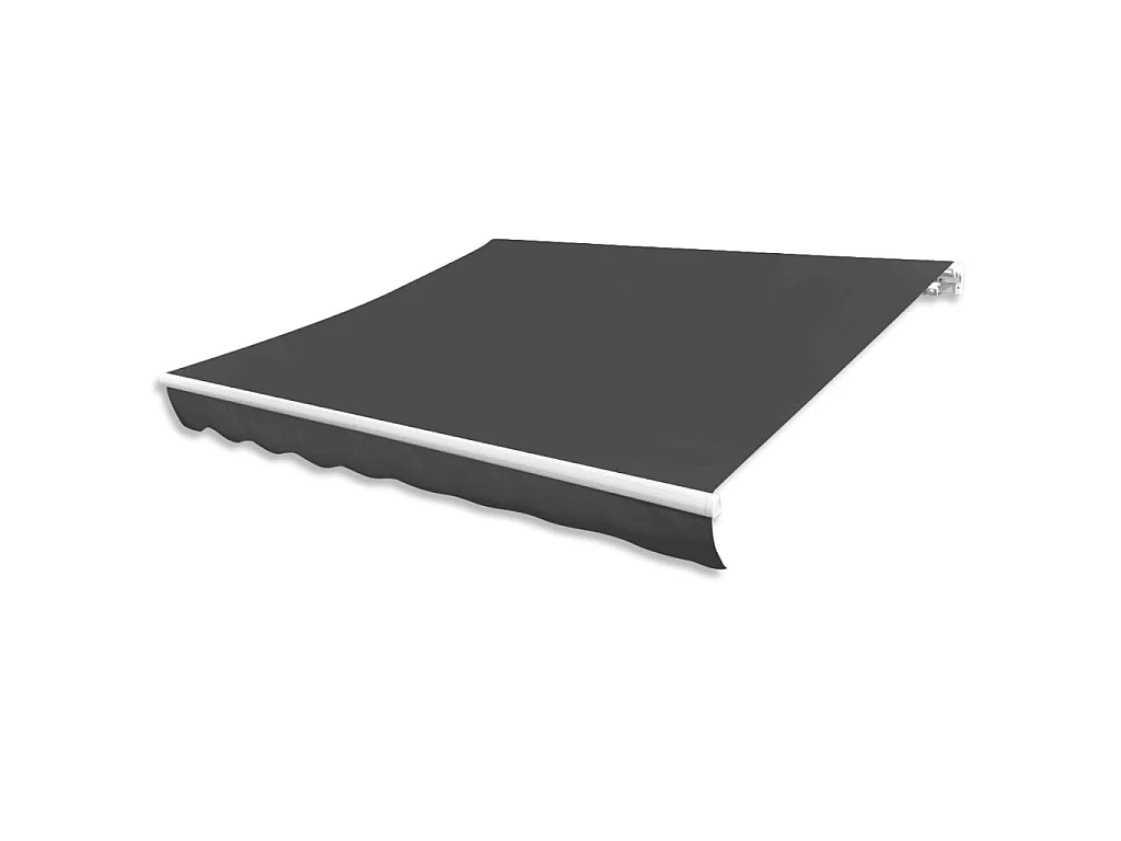 Lona para toldo antracite 400x300