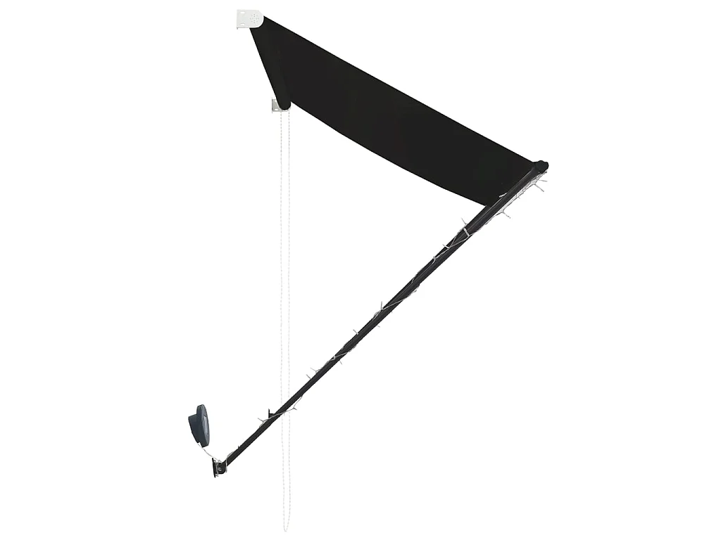 Auvent rétractable avec LED 250x150 Anthracite