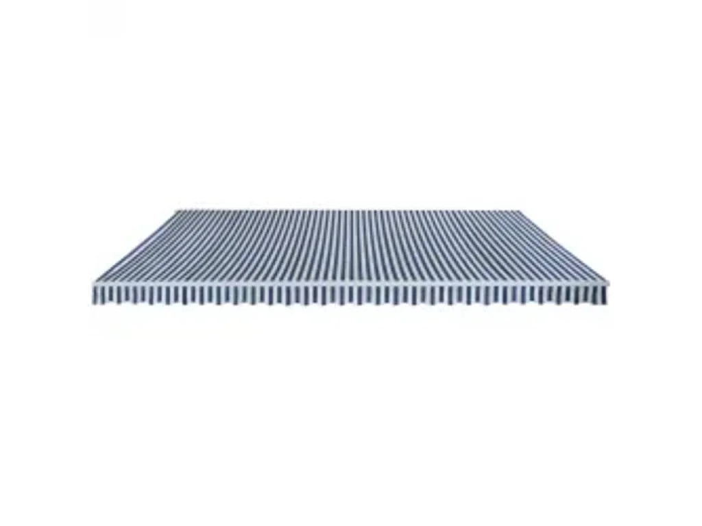 Auvent pliableanuel 600 Bleu/blanc