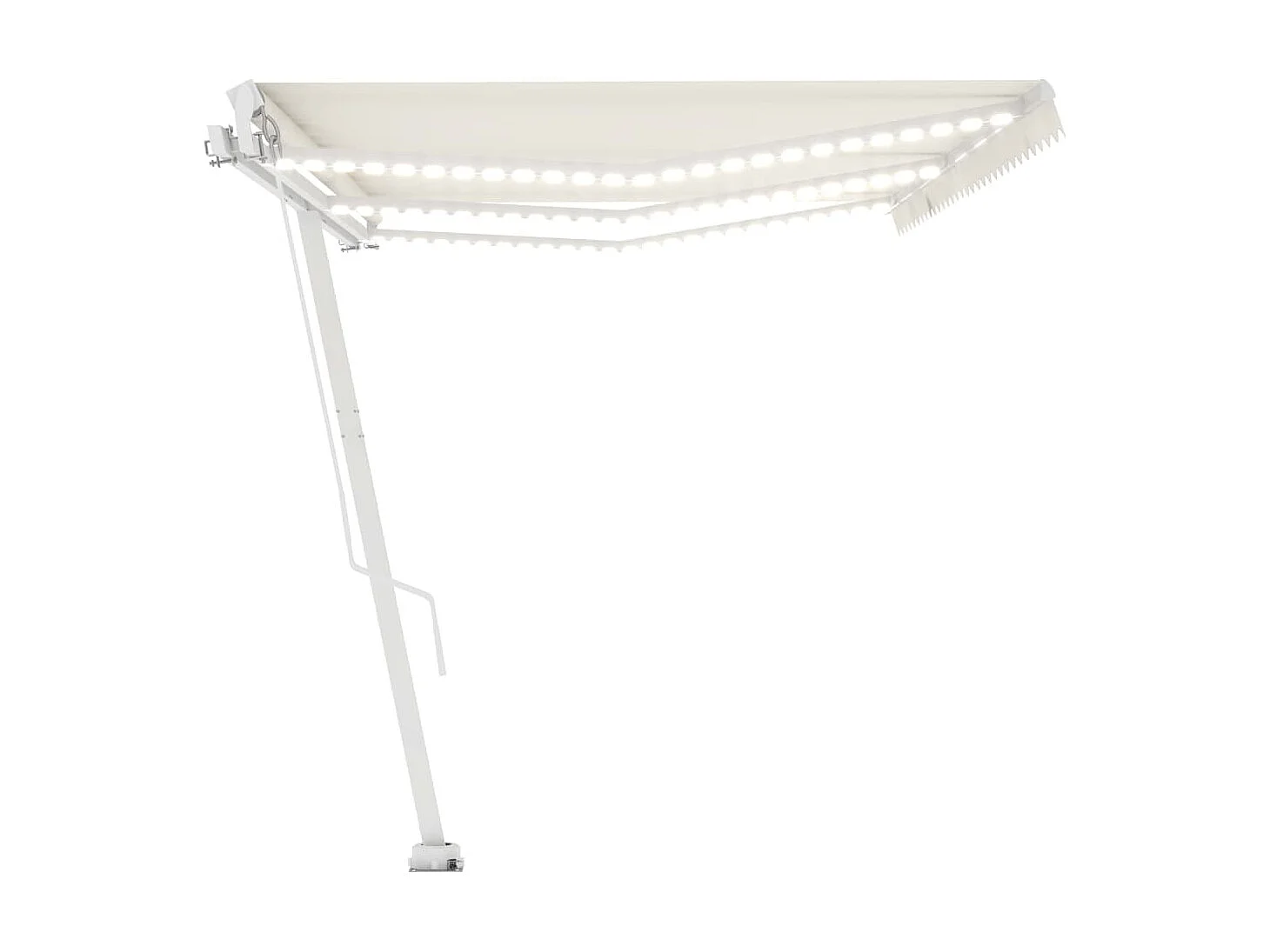 Toldo retrátil com LED 600x350 Creme