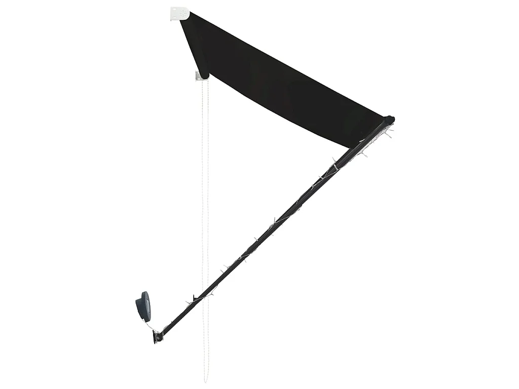 Auvent rétractable avec LED 200x150 Anthracite