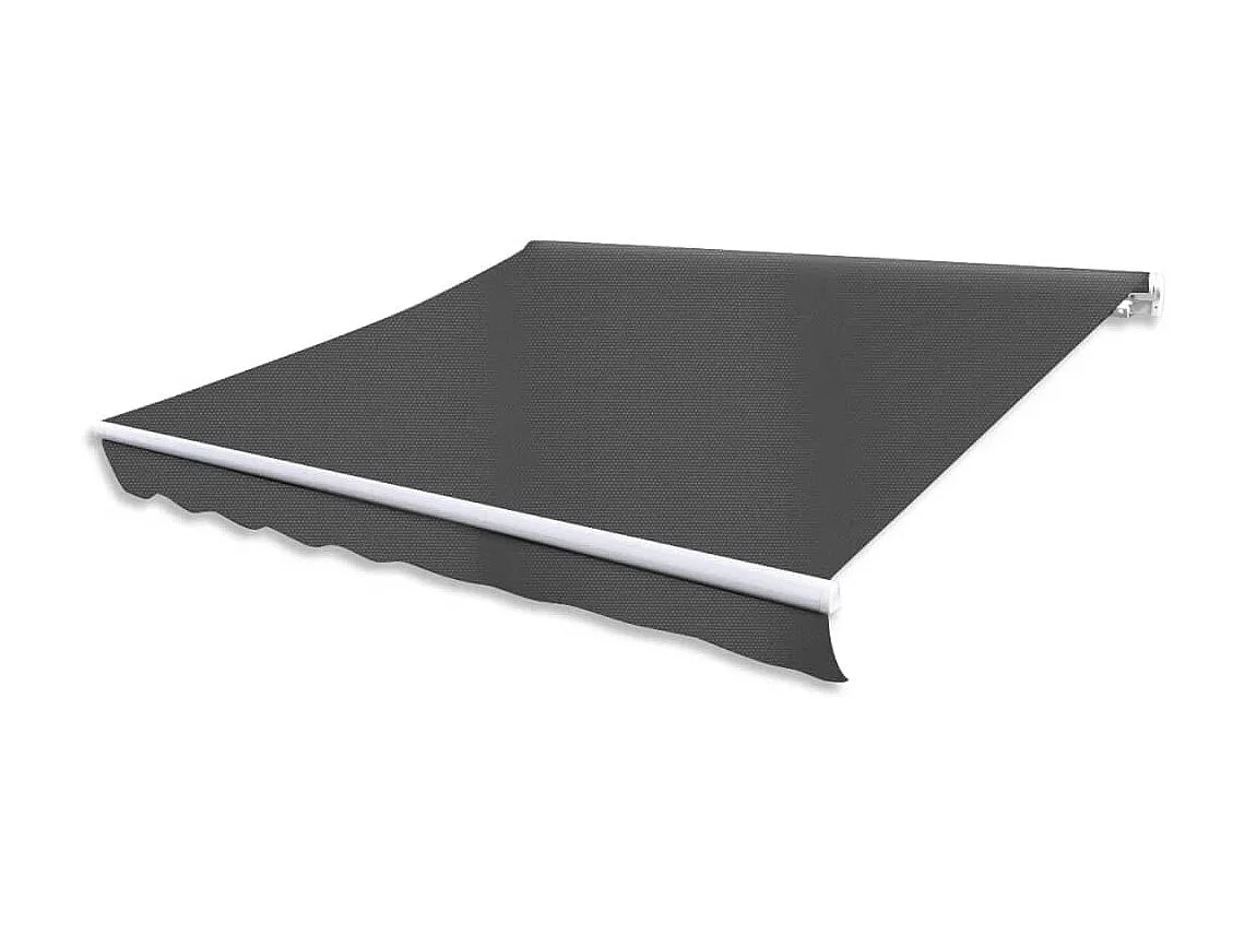 Gemotoriseerd opklapbaar zonnescherm 400 antraciet