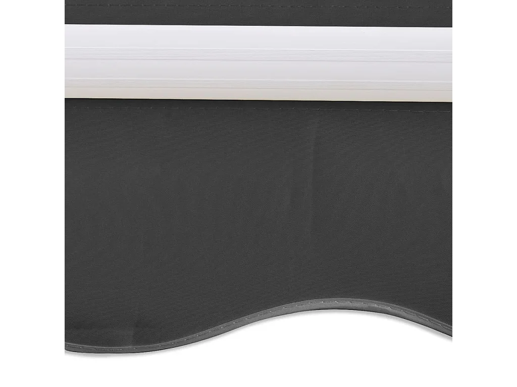 Gemotoriseerd opklapbaar zonnescherm 400 antraciet