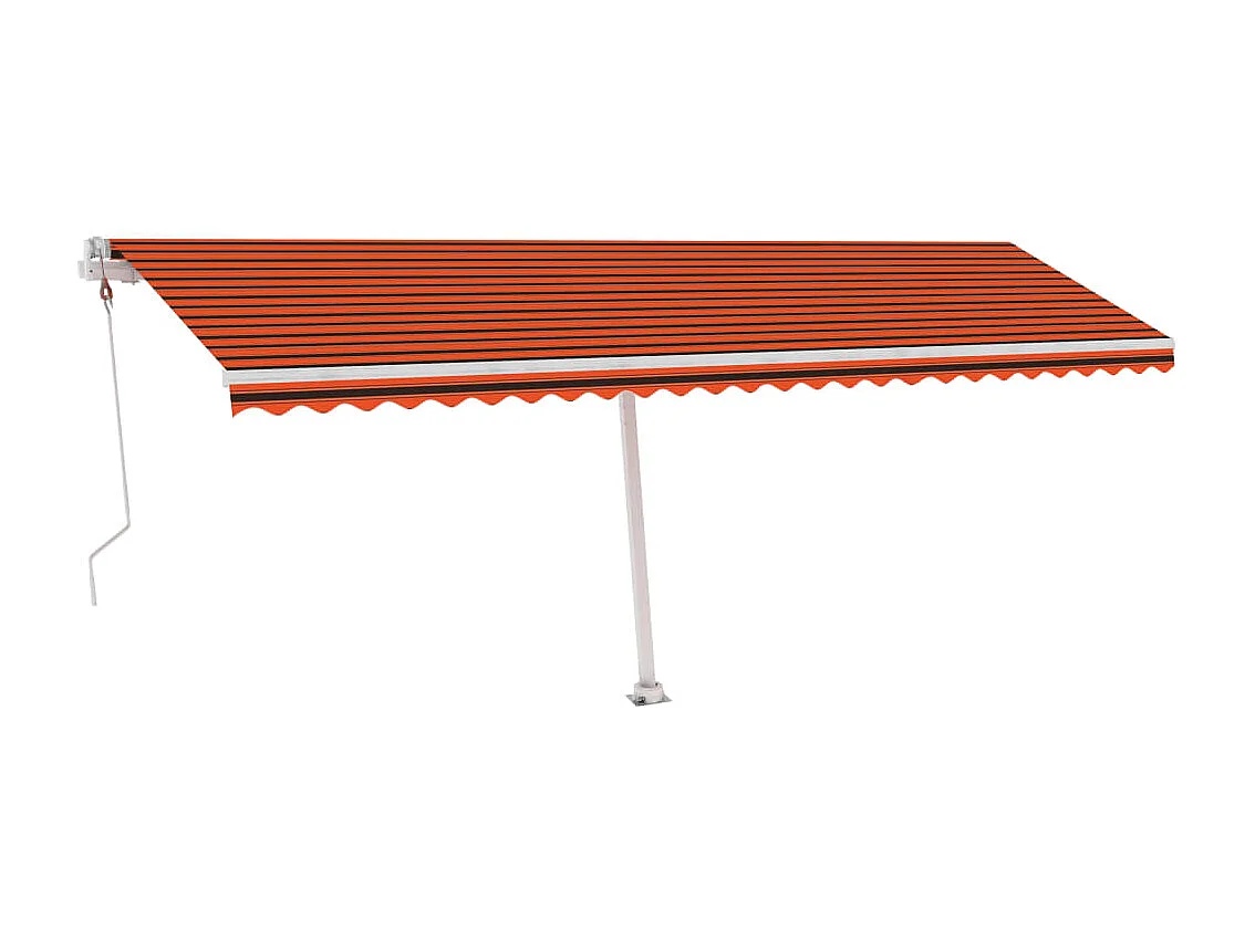 Tenda automatica a piedi 600x300 Arancione/marrone