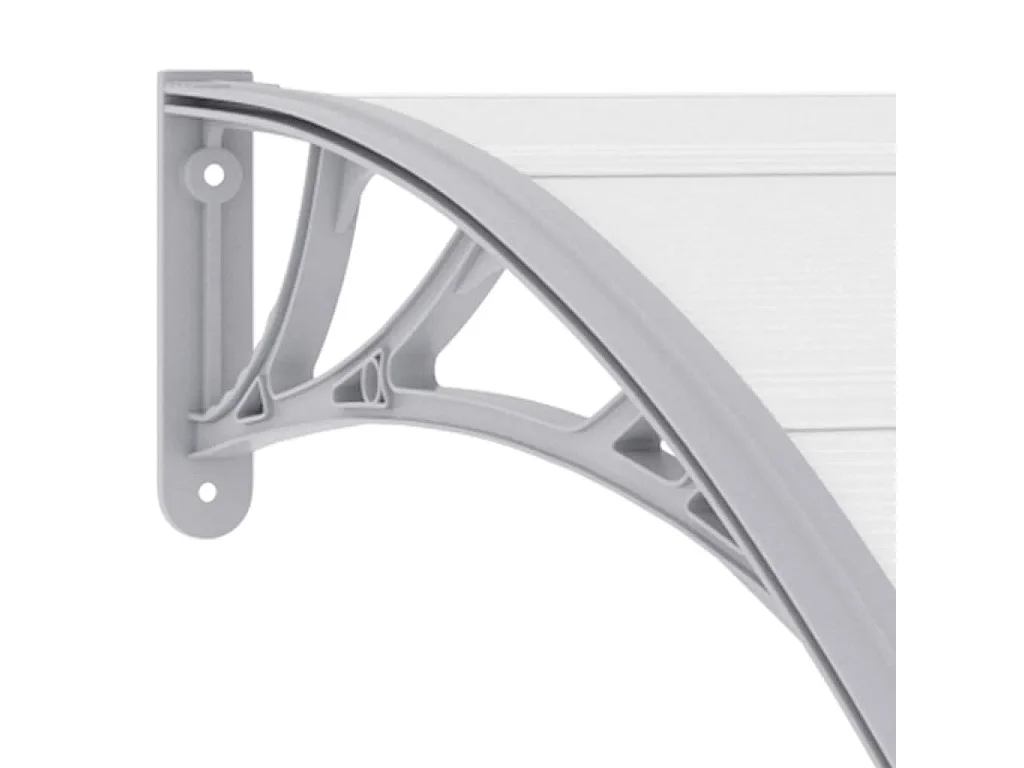 Tendalino per porta Grigio e trasparente 240x80 PC