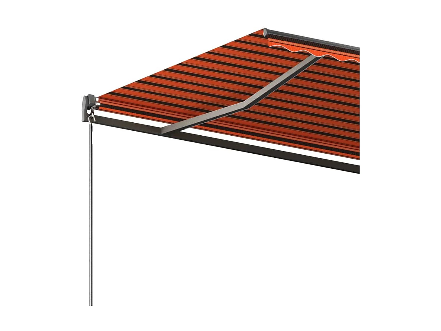 Auvent automatique sur pied 300x250 Orange/marron