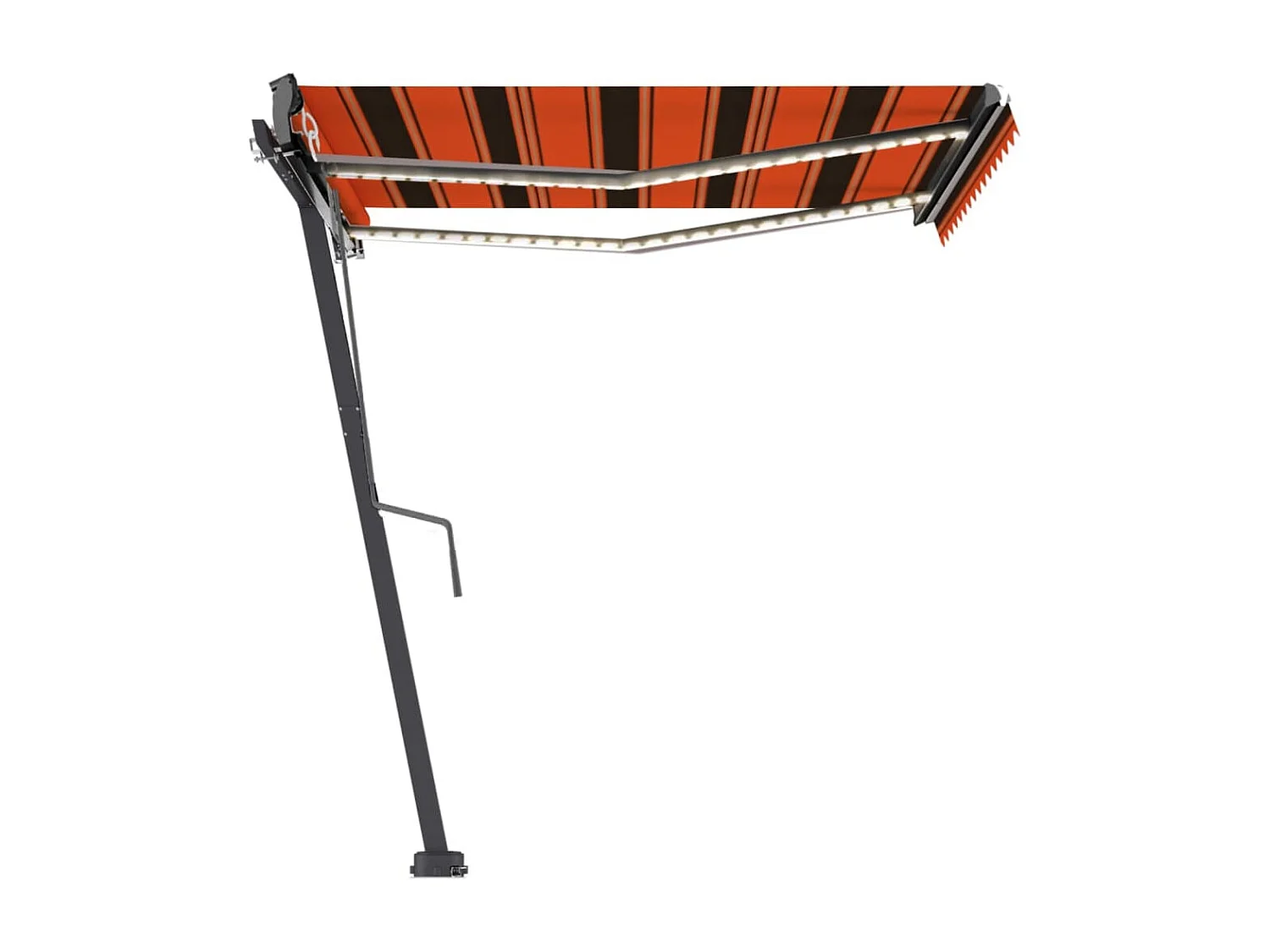 Auvent automatique sur pied 300x250 Orange/marron