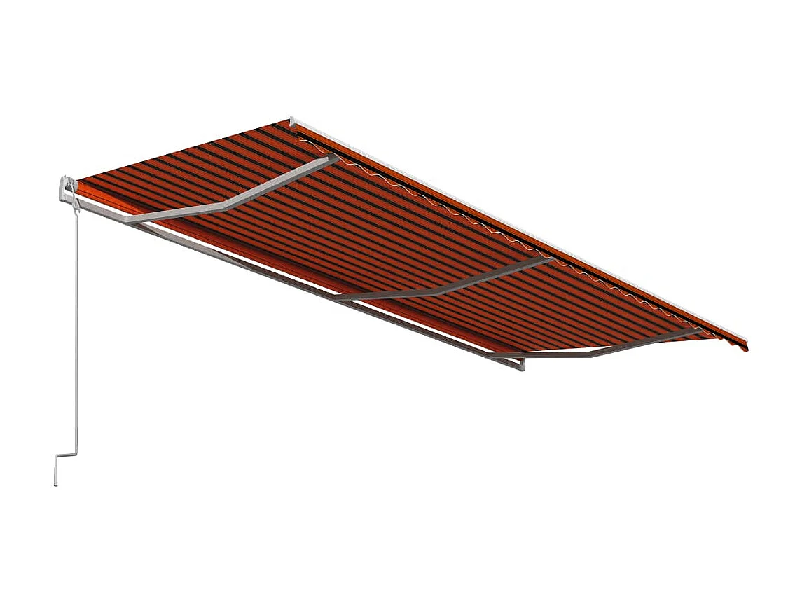 Toldo retrátil automático 600x300 Laranja etarron