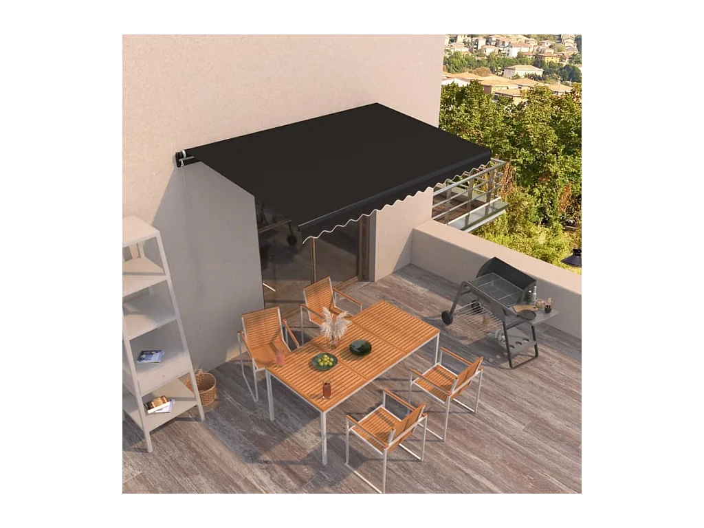 Auventanuel rétractable 400x350 Anthracite