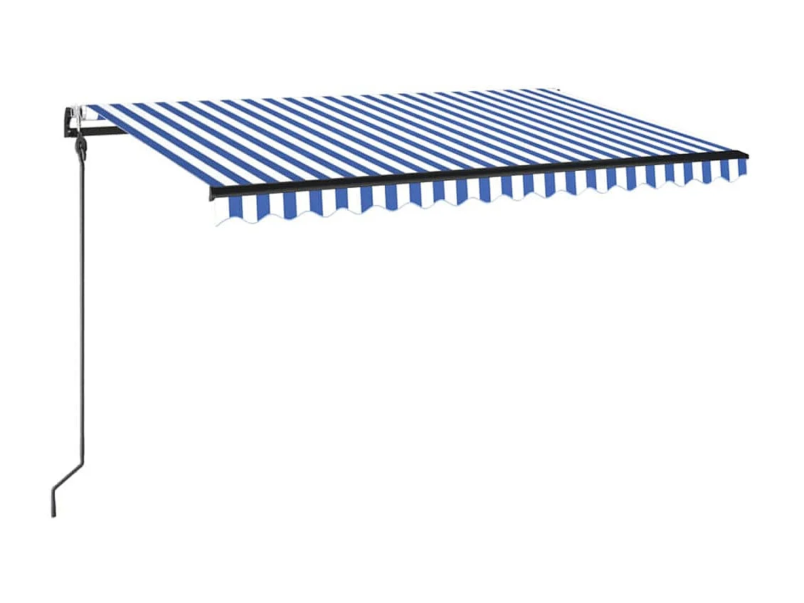 Sensor de vento para toldo automático/LED 400x300 Azul e branco