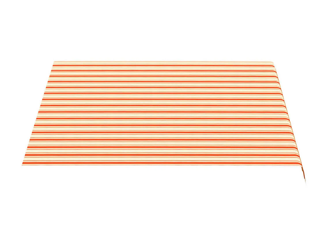 Tecido de reposição para toldo amarelo e laranja 3x2,5