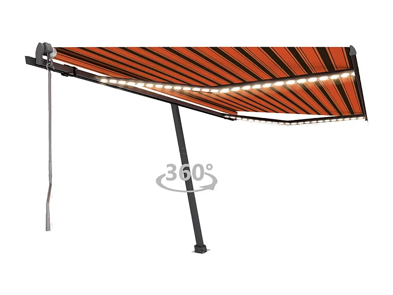 Sensore vento per tenda automatica/LED 400x300 Arancione/marrone