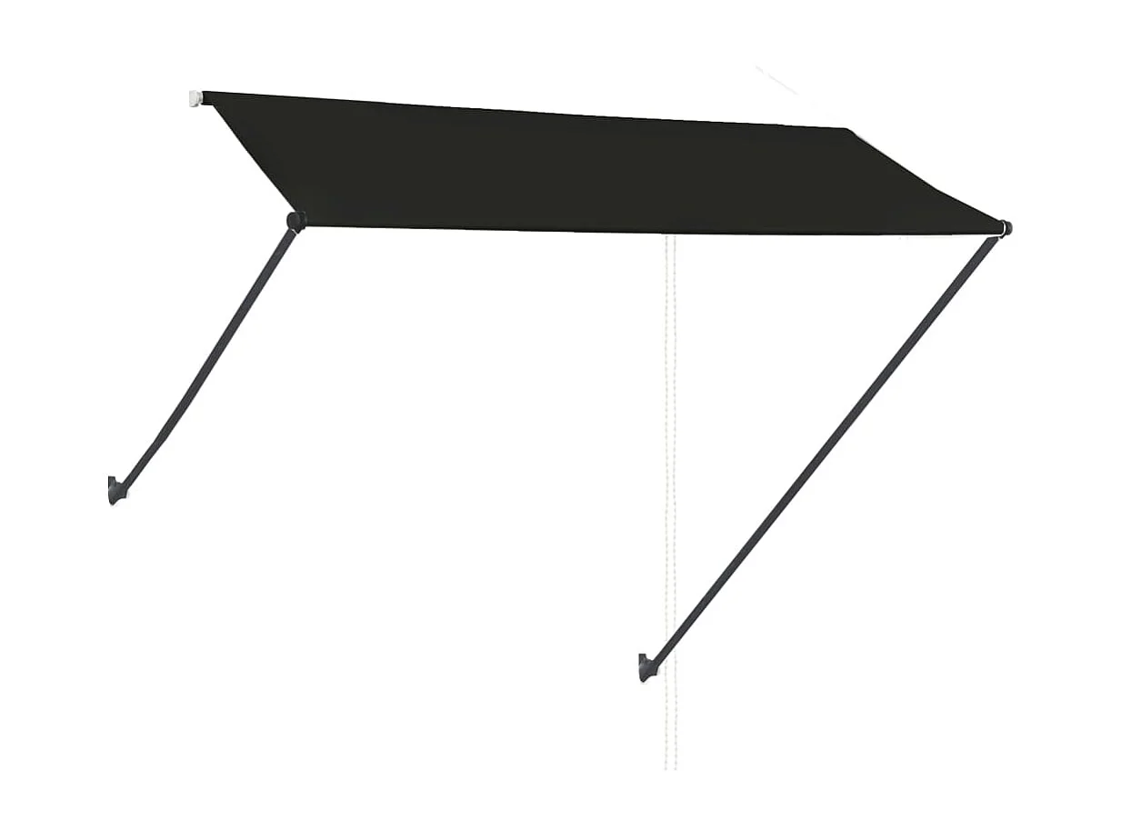 Toldo retrátil com LED 300x150 Antracite