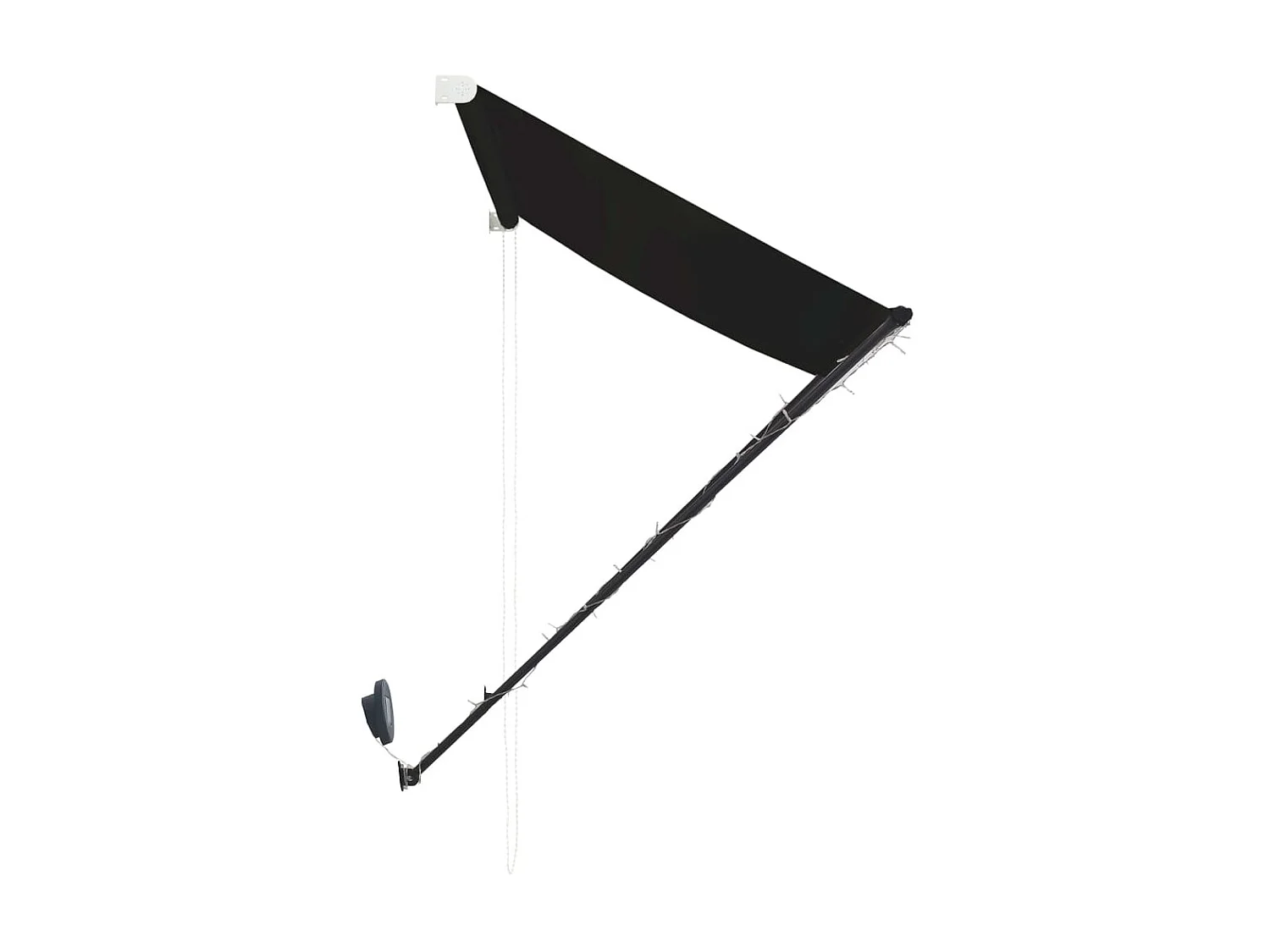 Toldo retrátil com LED 300x150 Antracite